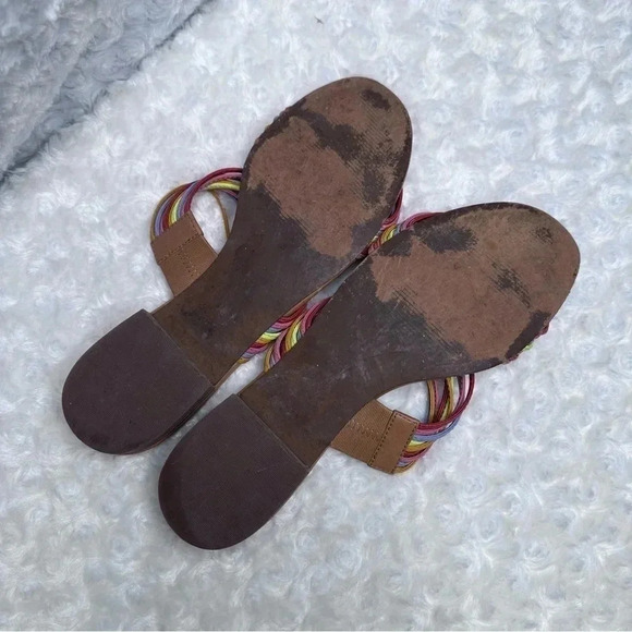 Madewell The Meg Leather Slide Sandals Size 9.5 - Picture 6 of 7